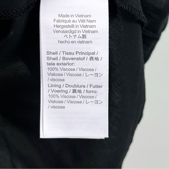 NWT J. Crew Kuaui Tie Strap Mini Dress in Black - Picture 6 of 7